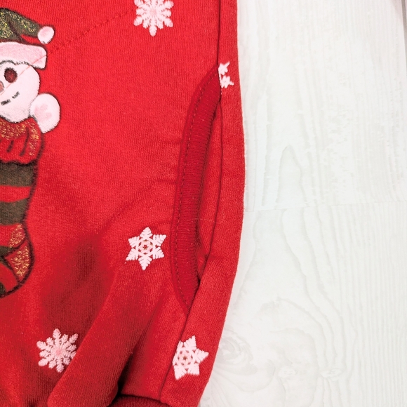 Cabela's Snowman Cardigan Women's Size XL or 2X Sweatshirt Christmas Red - Picture 7 of 13